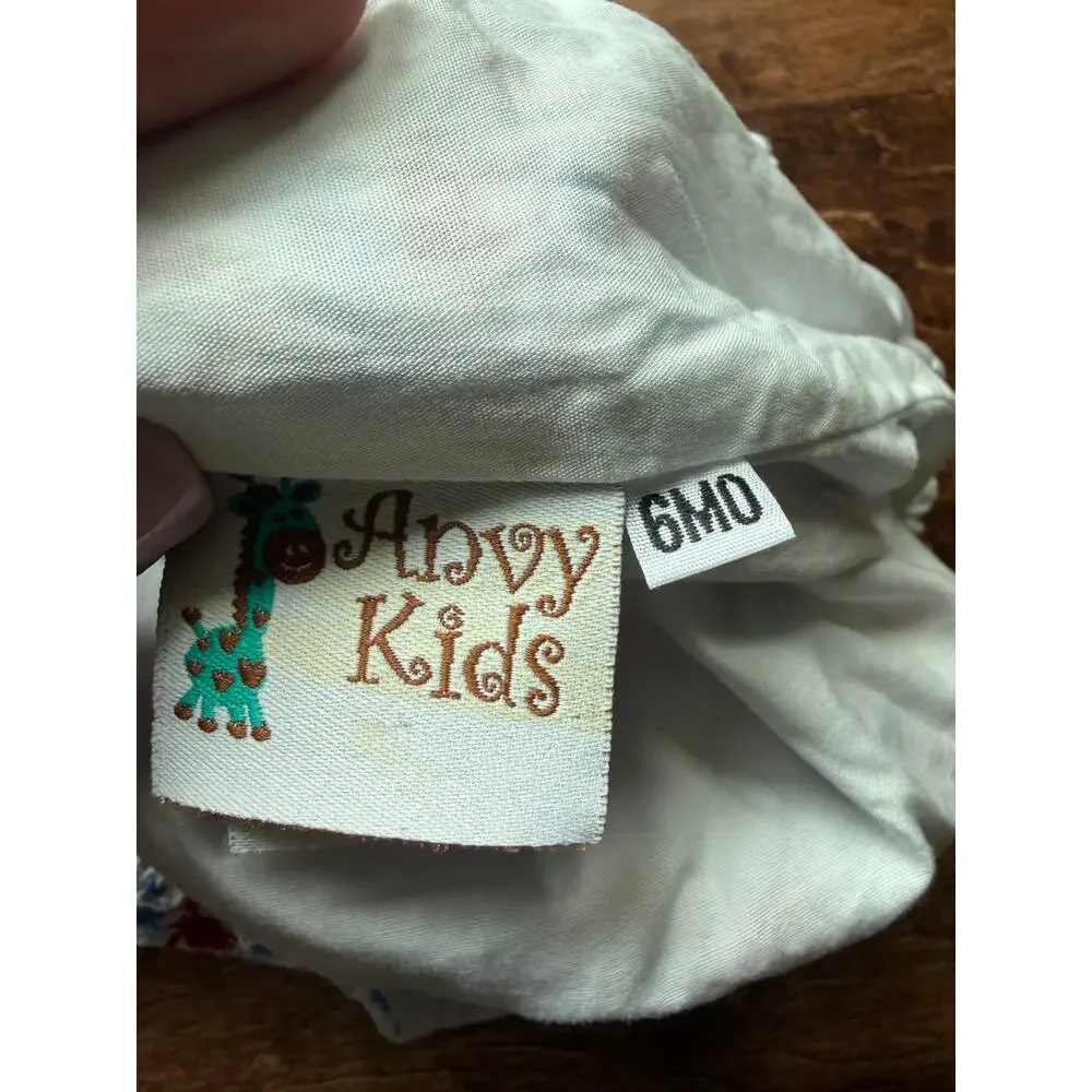 Anvy kids red white and blue crab bubble 6m